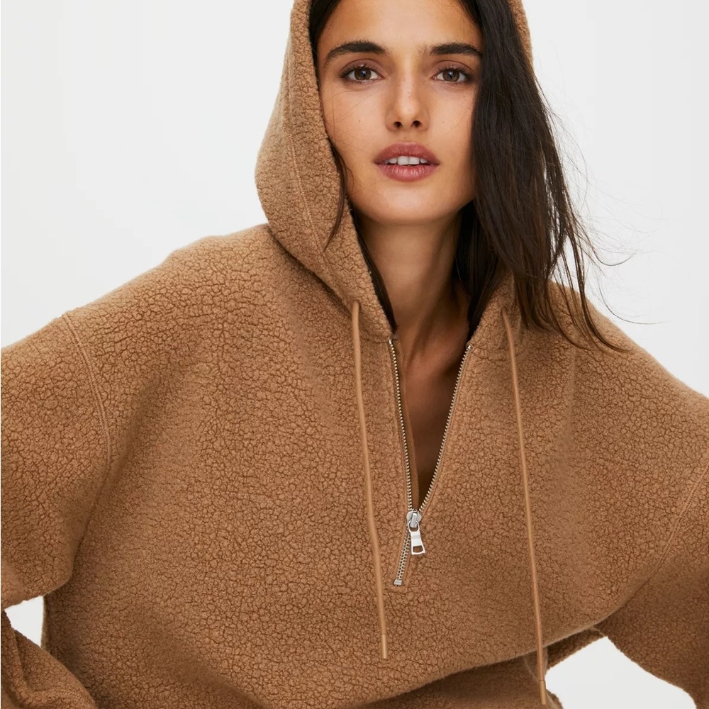 Brand NWT Aritzia Lillian Sherpa hoodie